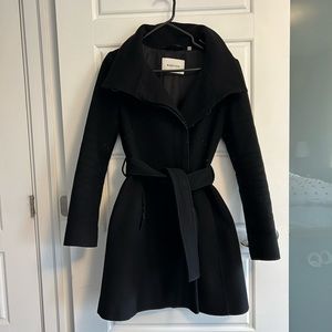 Aritzia Babaton wool wrap coat